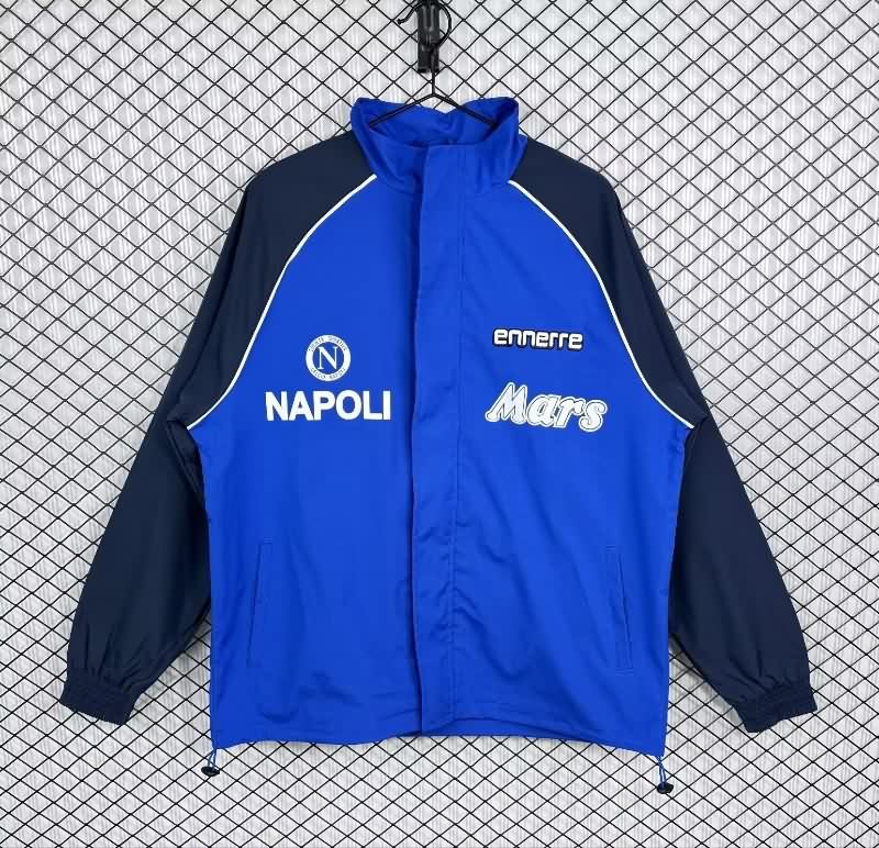 AAA(Thailand) Napoli 25/26 Blue Soccer Windbreaker 03