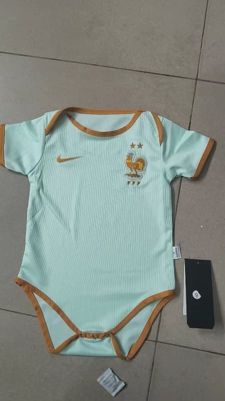 AAA(Thailand) France 2026 World Cup Away Baby Soccer Jerseys