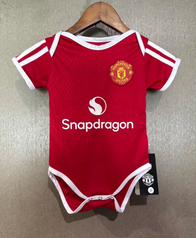 AAA(Thailand) Manchester United 26/27 Home Baby Soccer Jerseys