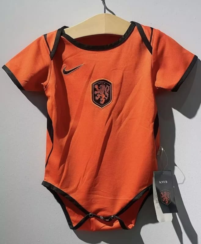 AAA(Thailand) Netherlands 2026 Home Baby Soccer Jerseys