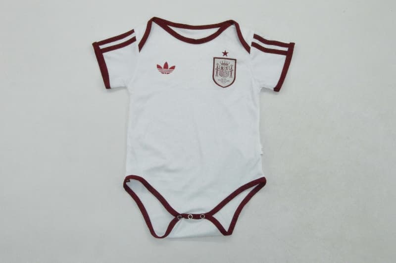 AAA(Thailand) Spain 2026 World Cup Away Baby Soccer Jerseys