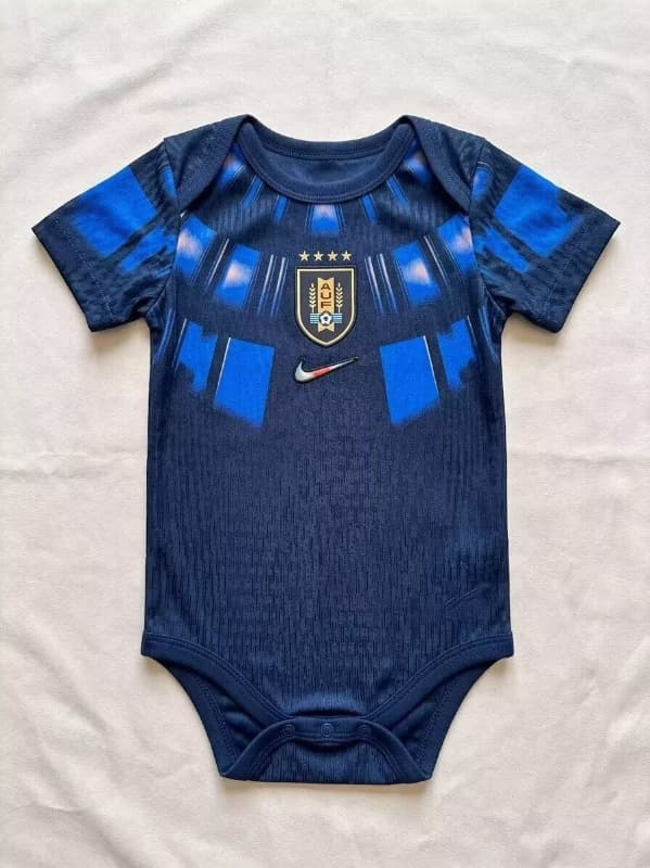 AAA(Thailand) Uruguay 2026 Away Baby Soccer Jerseys