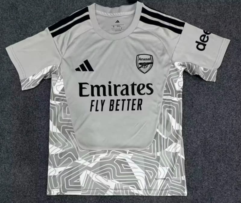AAA(Thailand) Arsenal 26/27 Goalkeeper Grey Soccer Jersey