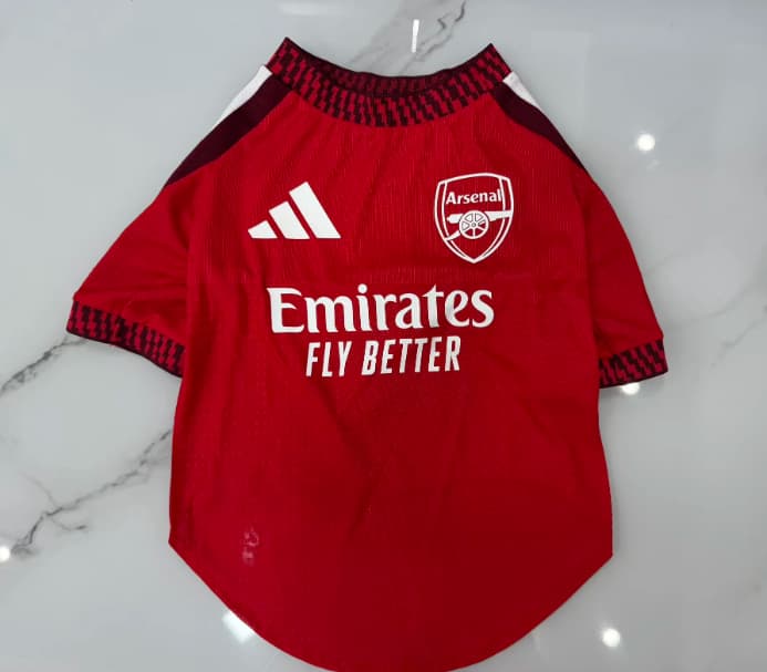 AAA(Thailand) Arsenal 26/27 Home Pet Soccer Jersey