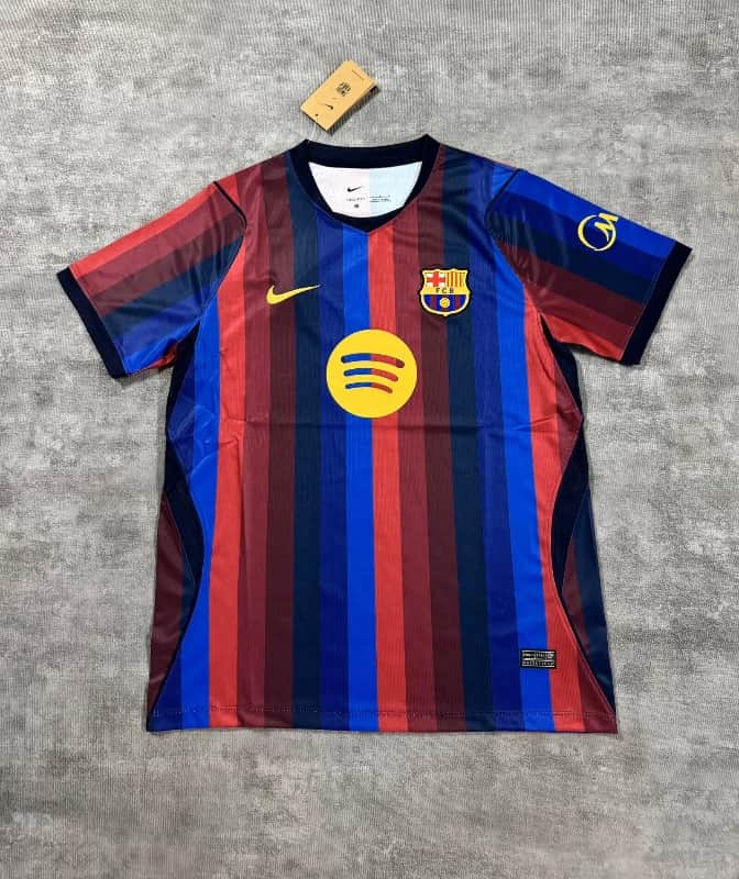 AAA(Thailand) Barcelona 26/27 Home Soccer Jersey (Leaked)