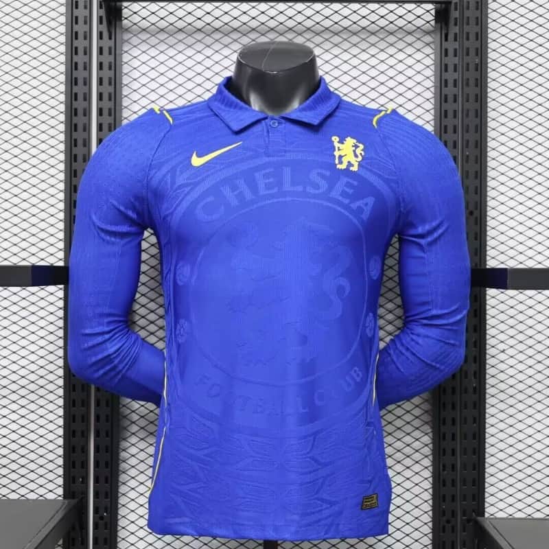 AAA(Thailand) Chelsea 26/27 Home Long Sleeve Soccer Jersey (Player) Leaked