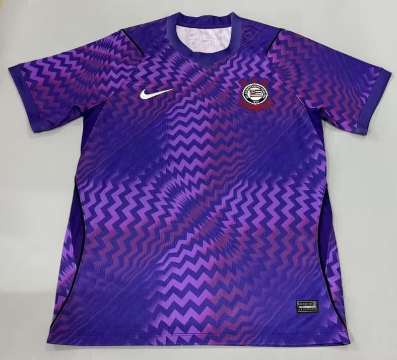 AAA(Thailand) Corinthians 2026 Goalkeeper Purple Soccer Jersey