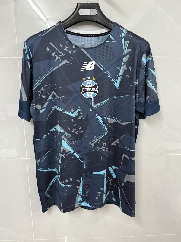 AAA(Thailand) Gremio 2026 Goalkeeper Dark Blue Soccer Jersey