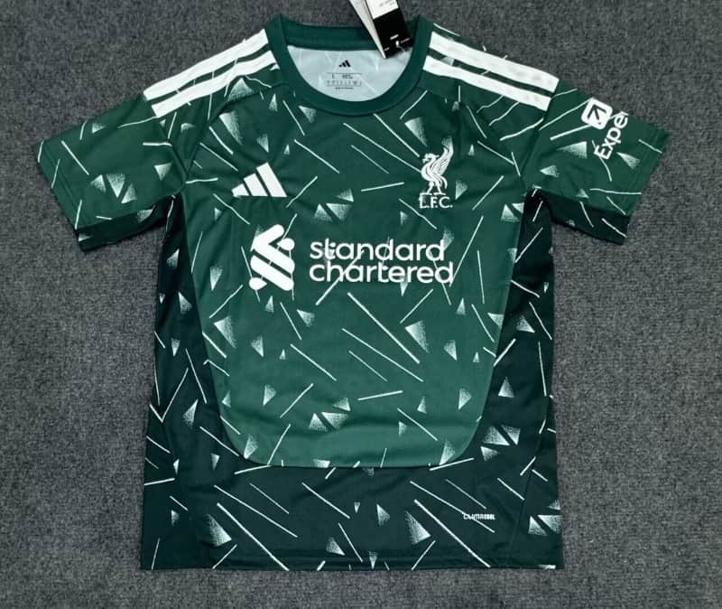 AAA(Thailand) Liverpool 26/27 Goalkeeper Green Soccer Jersey