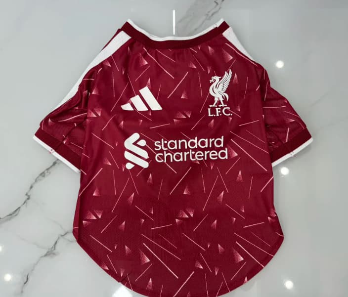 AAA(Thailand) Liverpool 26/27 Home Pet Soccer Jersey