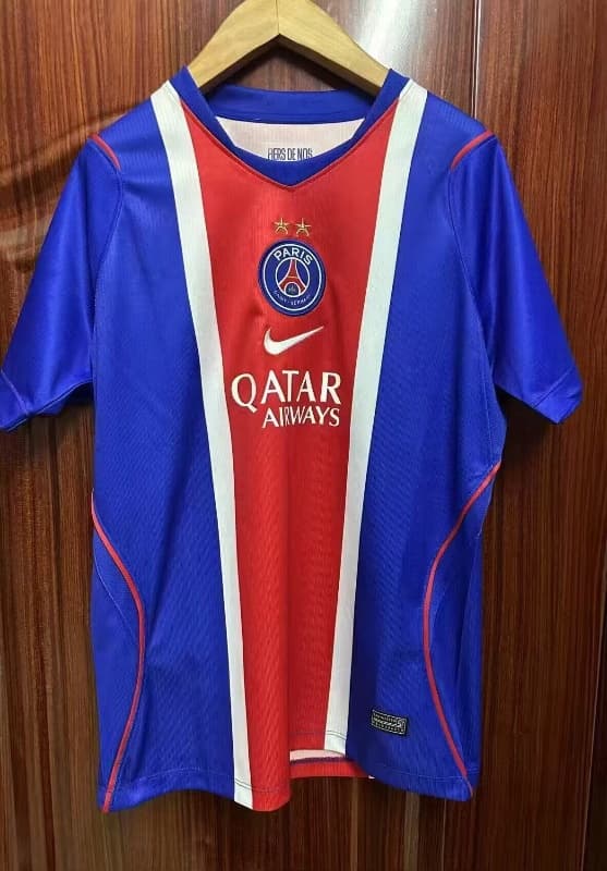 AAA(Thailand) Paris St German 26/27 Home Soccer Jersey 2 Stars (Leaked)