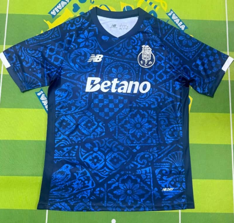 AAA(Thailand) Porto 26/27 Dark Blue Soccer Jersey