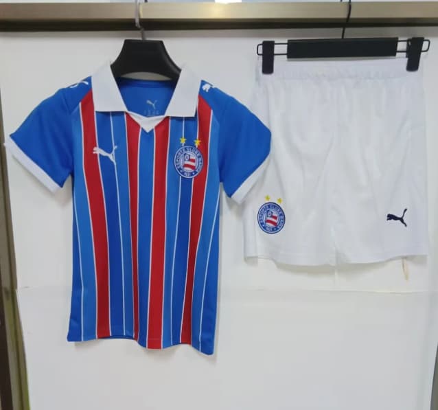 Bahia 2026 Kids Away Soccer Jersey And Shorts