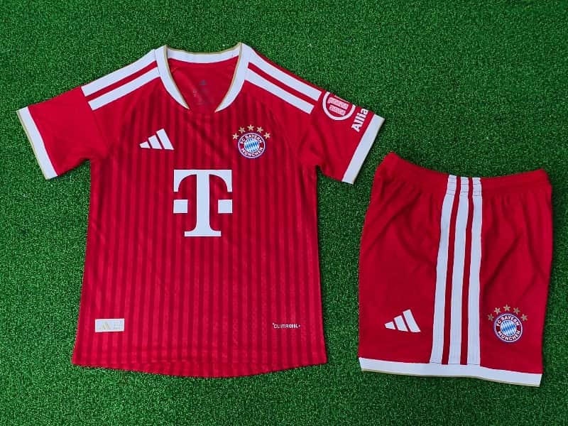 Bayern Munich 26/27 Kids Home Soccer Jersey And Shorts (Player) Leaked