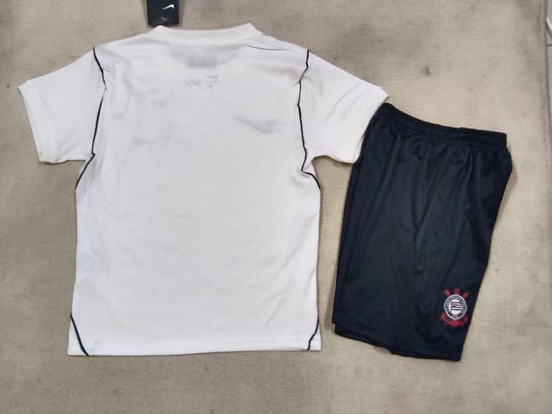 Corinthians 2026 Kids Home Soccer Jersey And Shorts