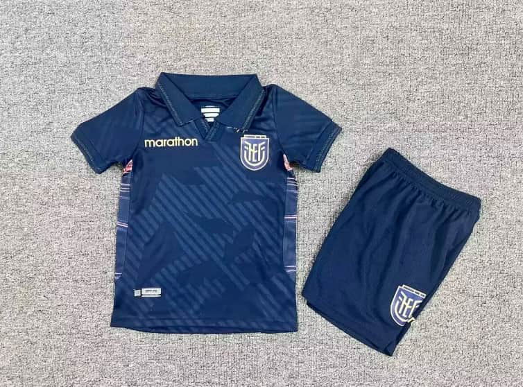 Ecuador 2026 Kids Third Soccer Jersey And Shorts