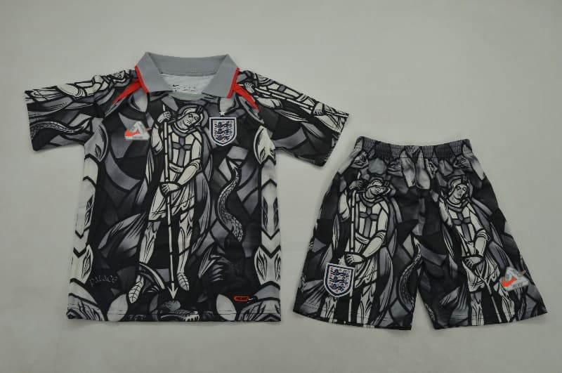 England 2026 Kids Special Soccer Jersey And Shorts
