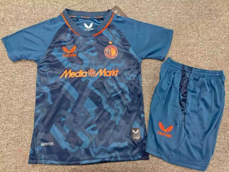 Feyenoord 26/27 Kids Third Soccer Jersey And Shorts