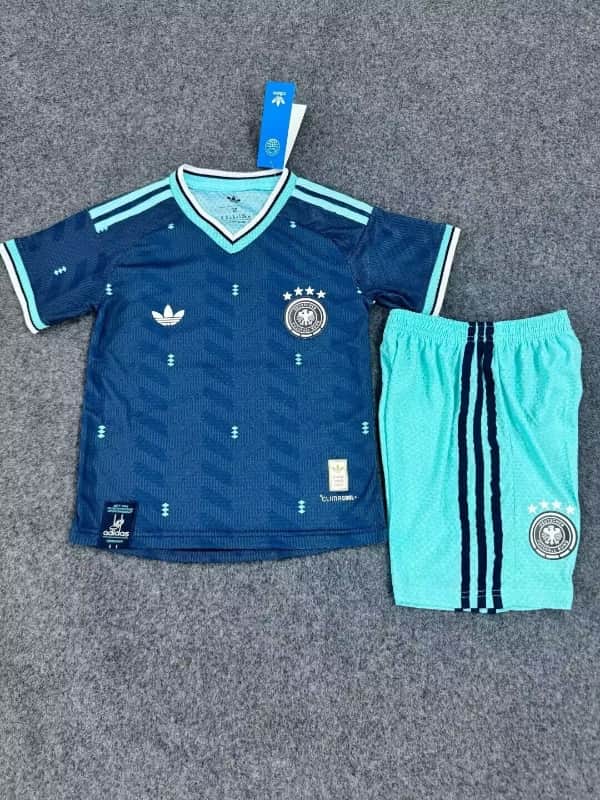 Germany 2026 Kids World Cup Away Soccer Jersey And Shorts (Player)