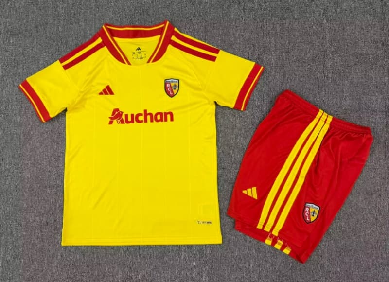 Lens 26/27 Kids Home Soccer Jersey And Shorts