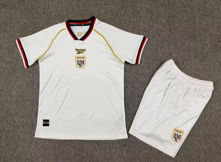 Panama 2026 Kids World Cup Away Soccer Jersey And Shorts