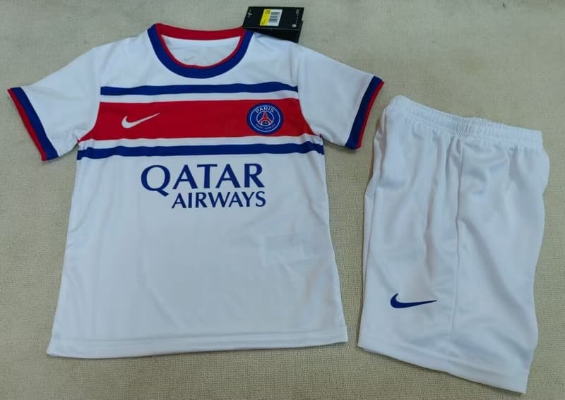 Paris St Germain 26/27 Kids Training Soccer Jersey And Shorts