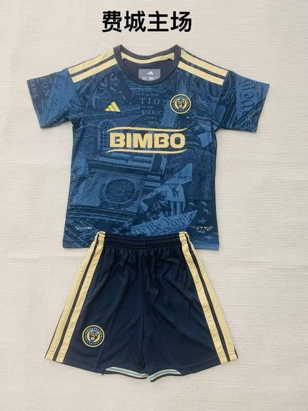 Philadelphia Union 2026 Kids Home Soccer Jersey And Shorts