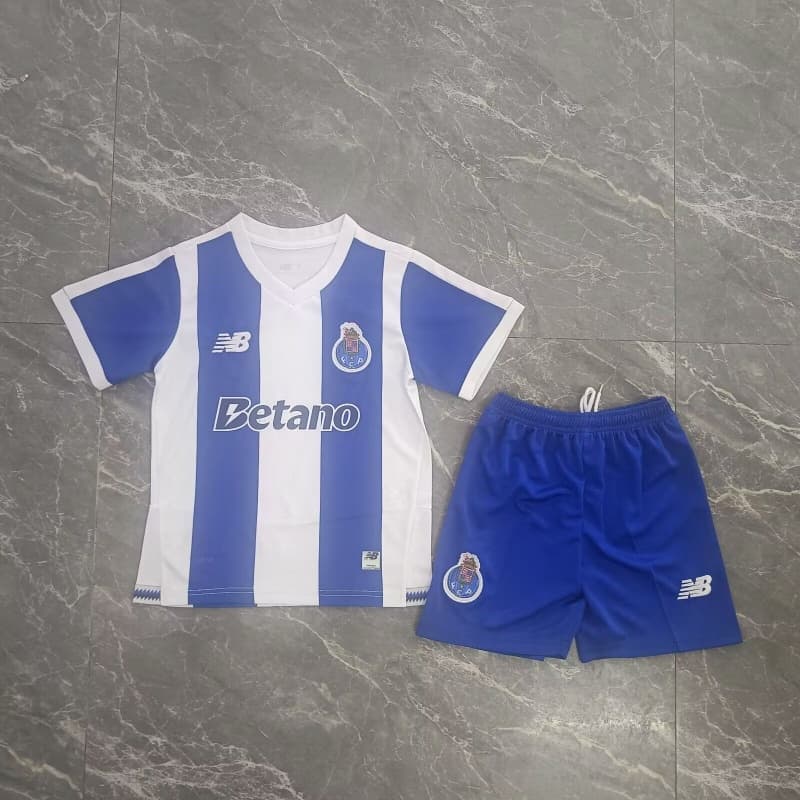 Porto 26/27 Kids Home Soccer Jersey And Shorts