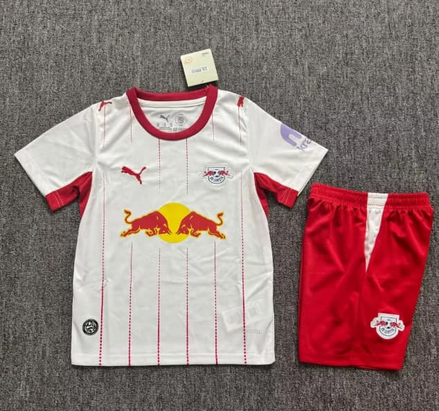 RB Leipzig 26/27 Kids Home Soccer Jersey And Shorts