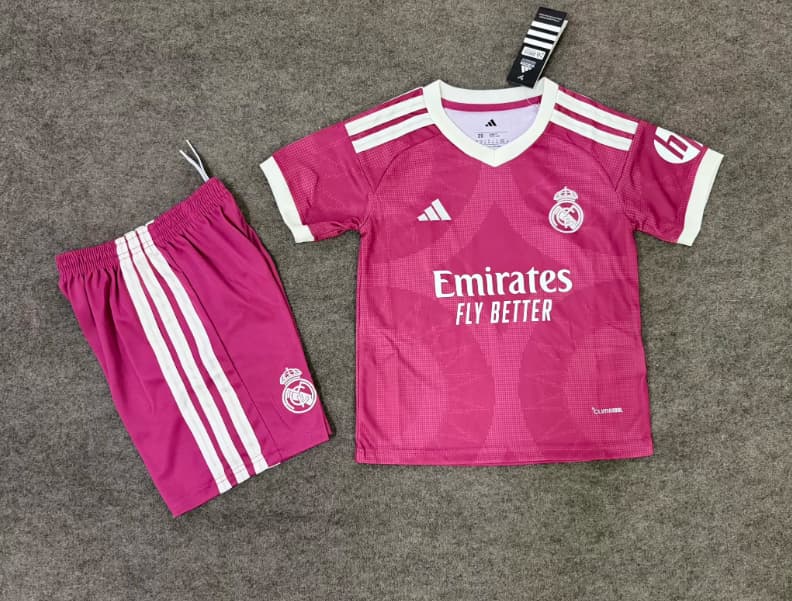 Real Madrid 26/27 Kids Third Soccer Jersey And Shorts (Leaked)