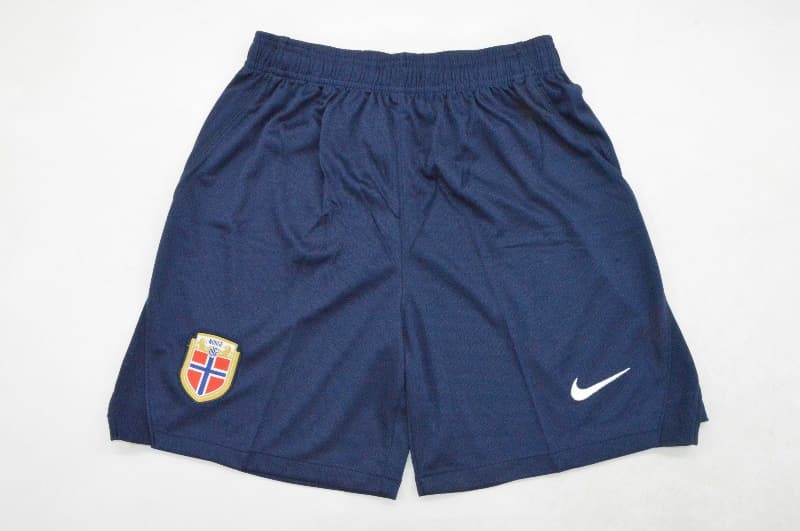 AAA(Thailand) Norway 2026 Home Dark Blue Soccer Shorts