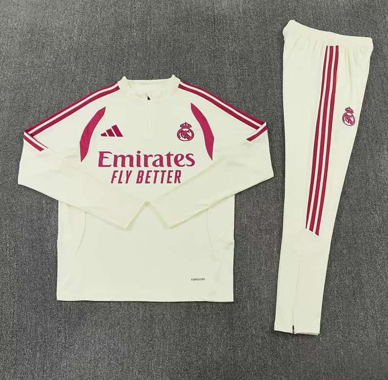AAA(Thailand) Arsenal 26/27 Light Yellow Soccer Tracksuit