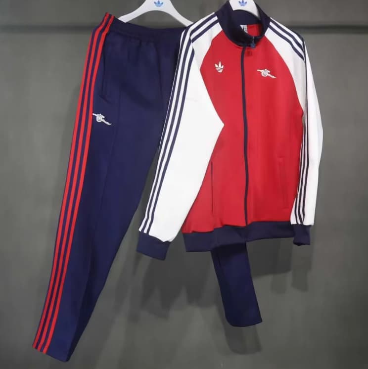 AAA(Thailand) Arsenal 26/27 Red Soccer Tracksuit 02
