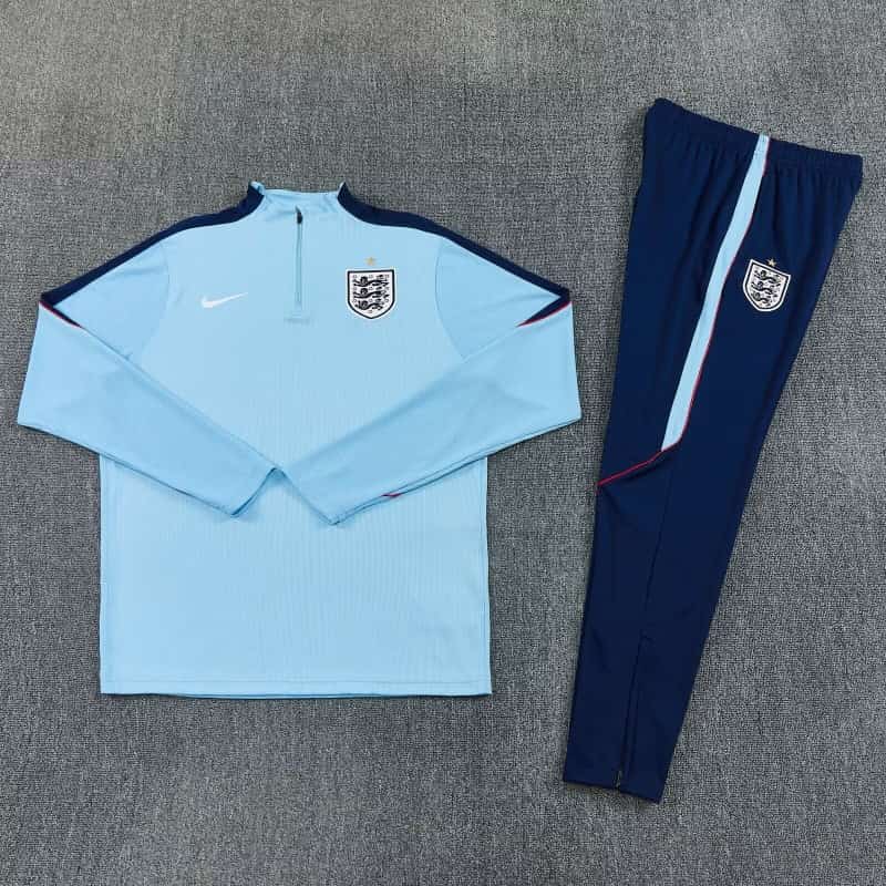 AAA(Thailand) England 2026 Blue Soccer Tracksuit
