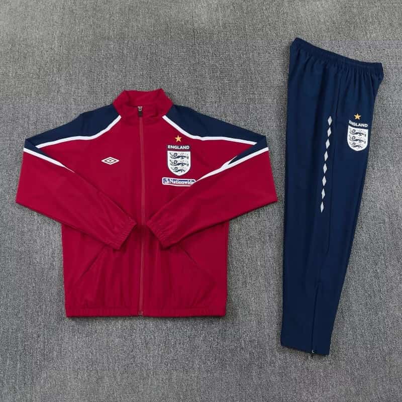 AAA(Thailand) England 2026 Red Soccer Tracksuit