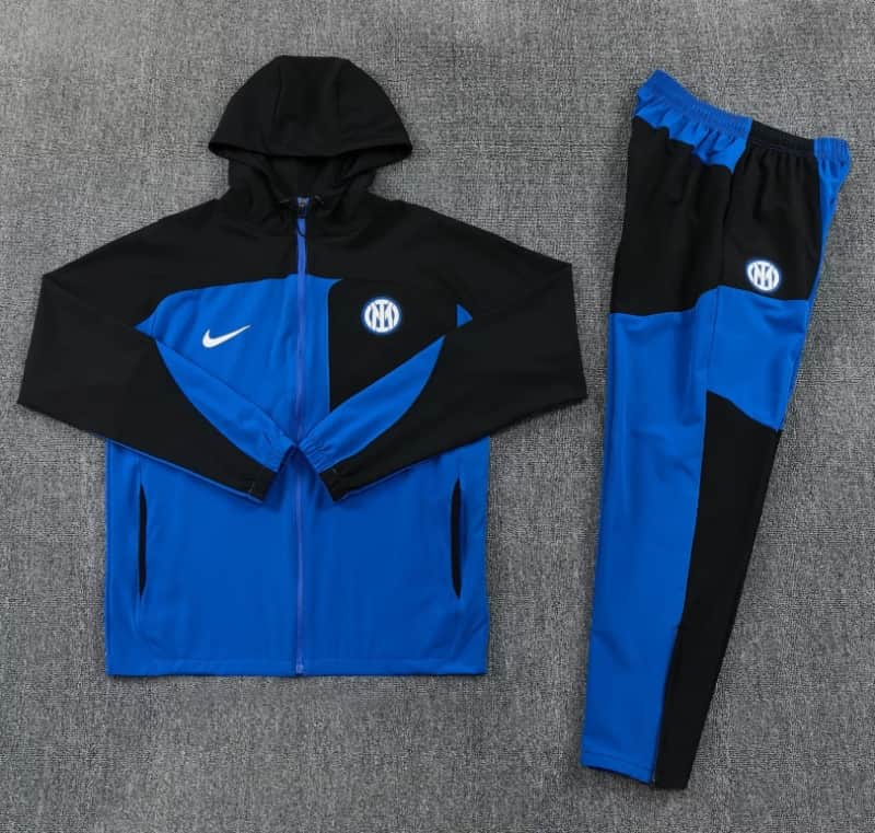 AAA(Thailand) Inter Milan 26/27 Blue Soccer Windbreaker Tracksuit