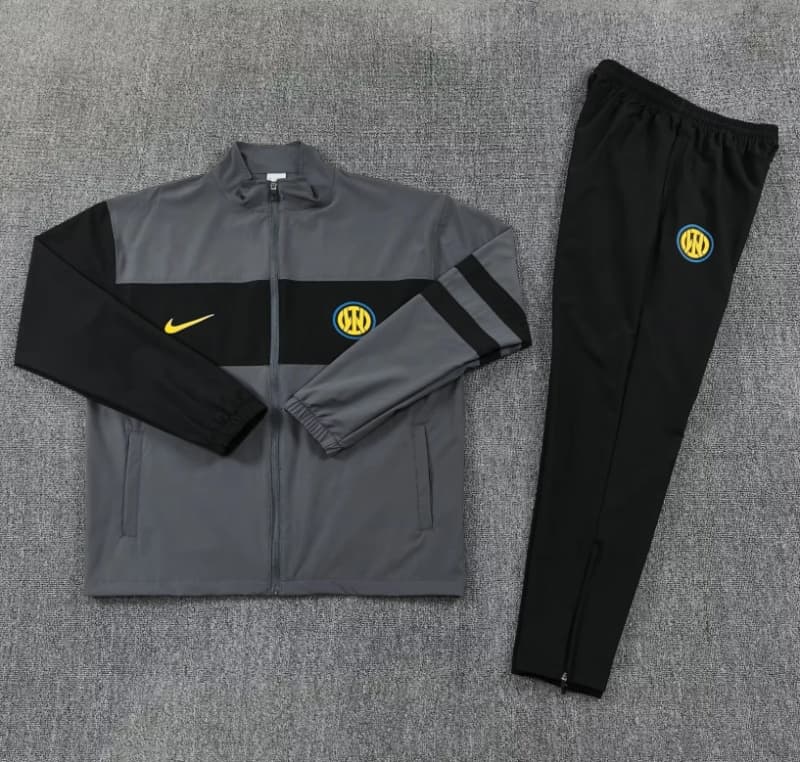 AAA(Thailand) Inter Milan 26/27 Grey Soccer Tracksuit
