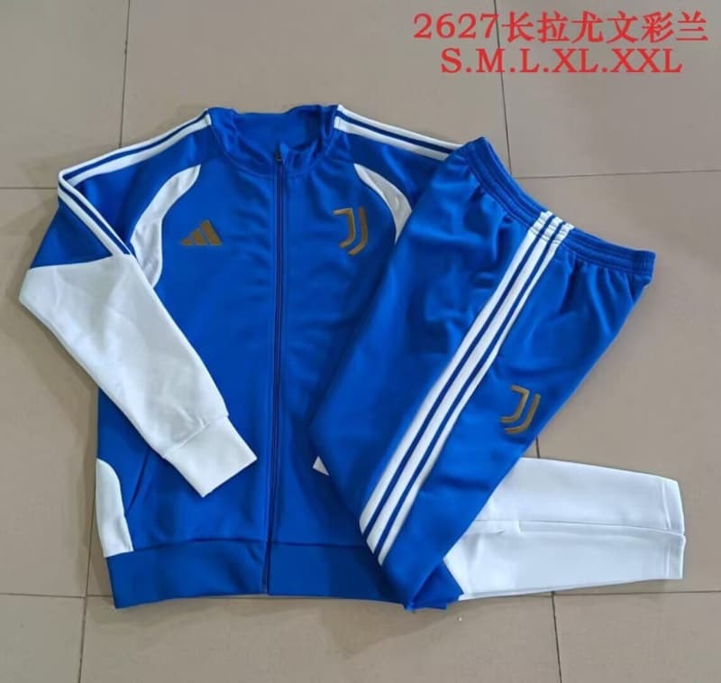 AAA(Thailand) Juventus 26/27 Blue Soccer Tracksuit