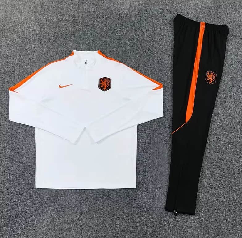 AAA(Thailand) Netherlands 2026 White Soccer Tracksuit