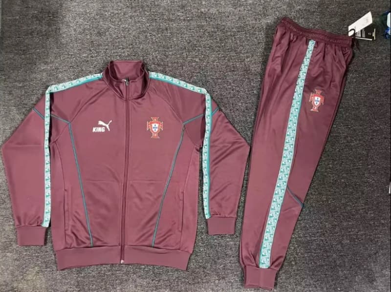 AAA(Thailand) Portugal 2026 Red Soccer Tracksuit