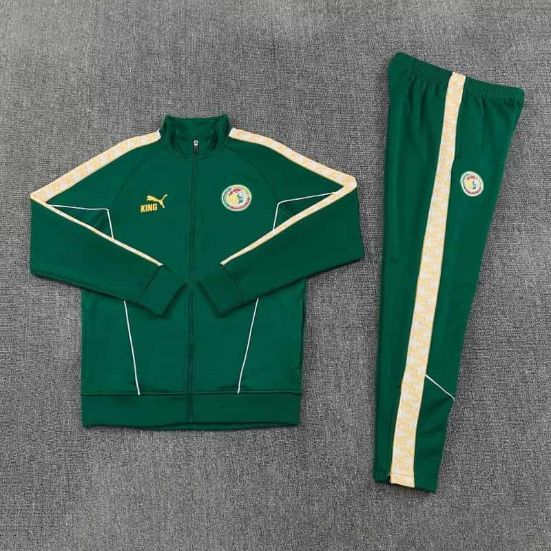AAA(Thailand) Senegal 2026 Green Soccer Tracksuit 04
