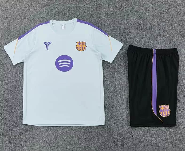 AAA(Thailand) Barcelona 26/27 Grey Soccer Training Sets