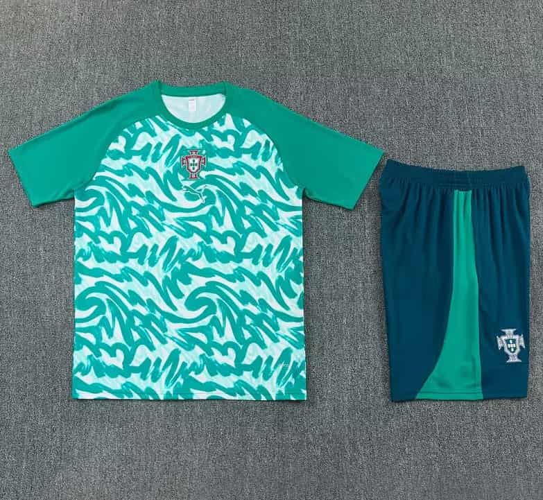AAA(Thailand) Portugal 2026 Green Soccer Training Sets