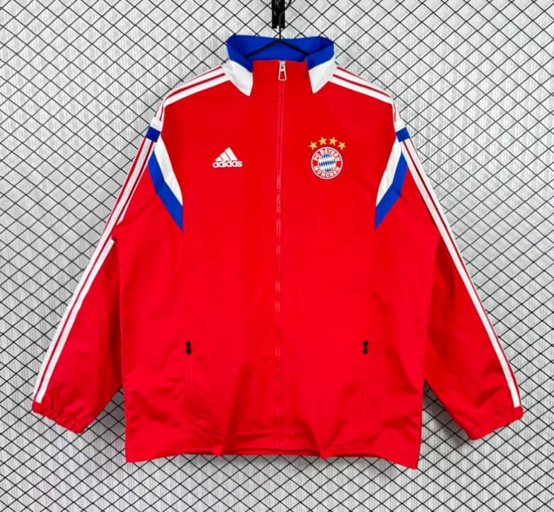 AAA(Thailand) Bayern Munich 2014/15 Red Soccer Windbreaker