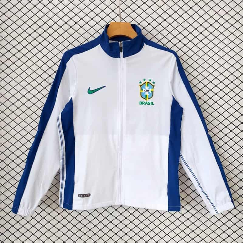 AAA(Thailand) Brazil 1998 White Soccer Windbreaker