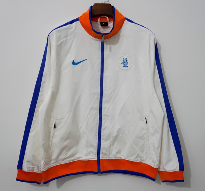 AAA(Thailand) Netherlands 2011/12 White Soccer Windbreaker