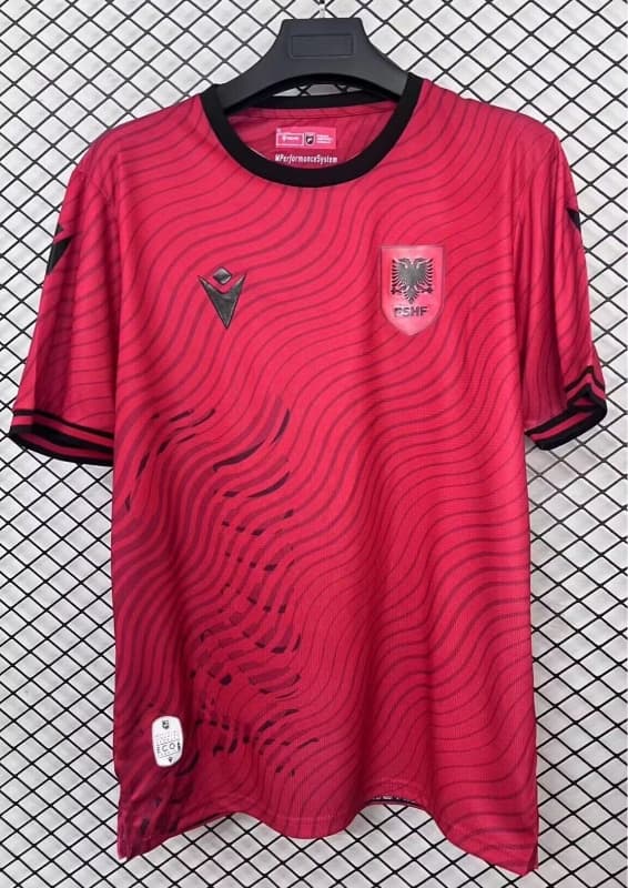 AAA(Thailand) Albania 2026 Home Soccer Jersey AAA(Thailand) Albania 2026 Home Soccer Jersey
