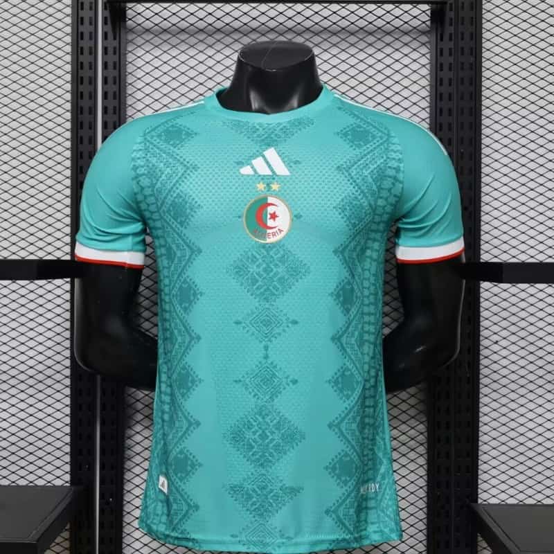 AAA(Thailand) Algeria 2026 Green Soccer Jersey (Player)