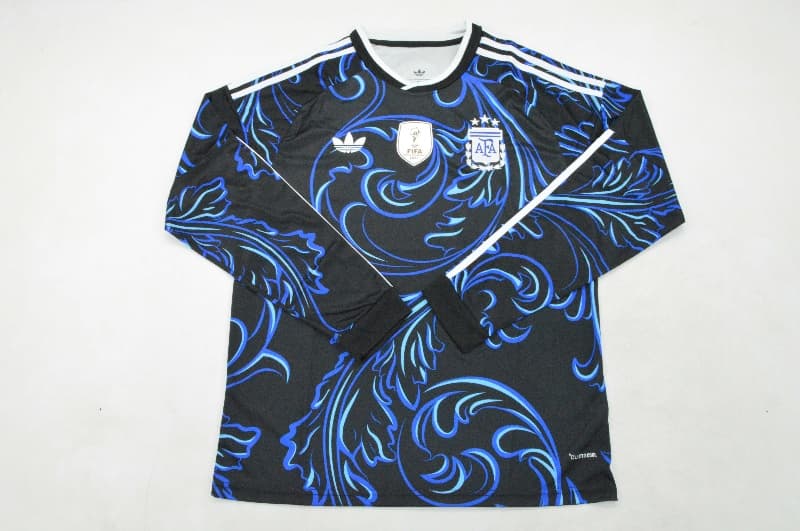 AAA(Thailand) Argentina 2026 World Cup Away Long Sleeve Soccer Jersey