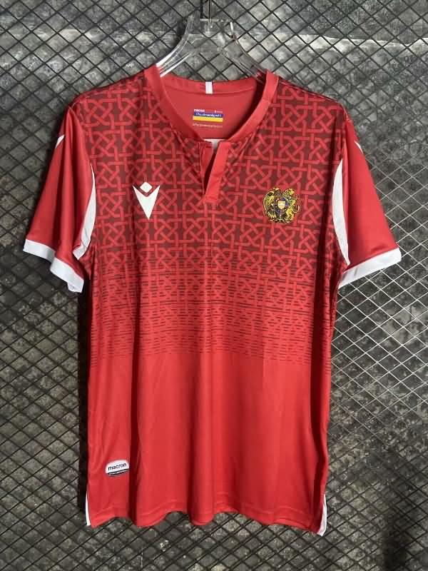 AAA(Thailand) Armenia 2024 Red Soccer Jersey